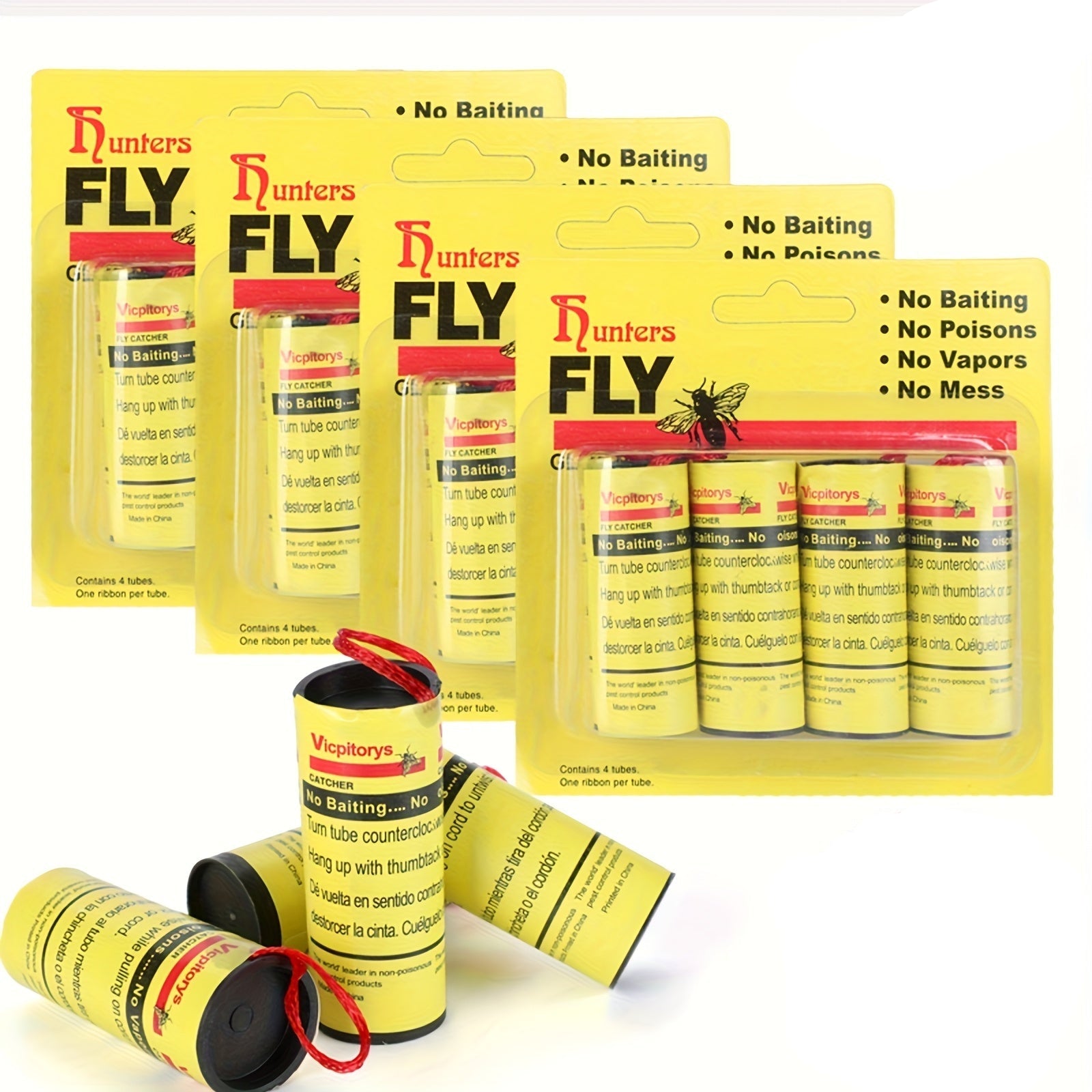 16 Pack Sticky Fly Traps